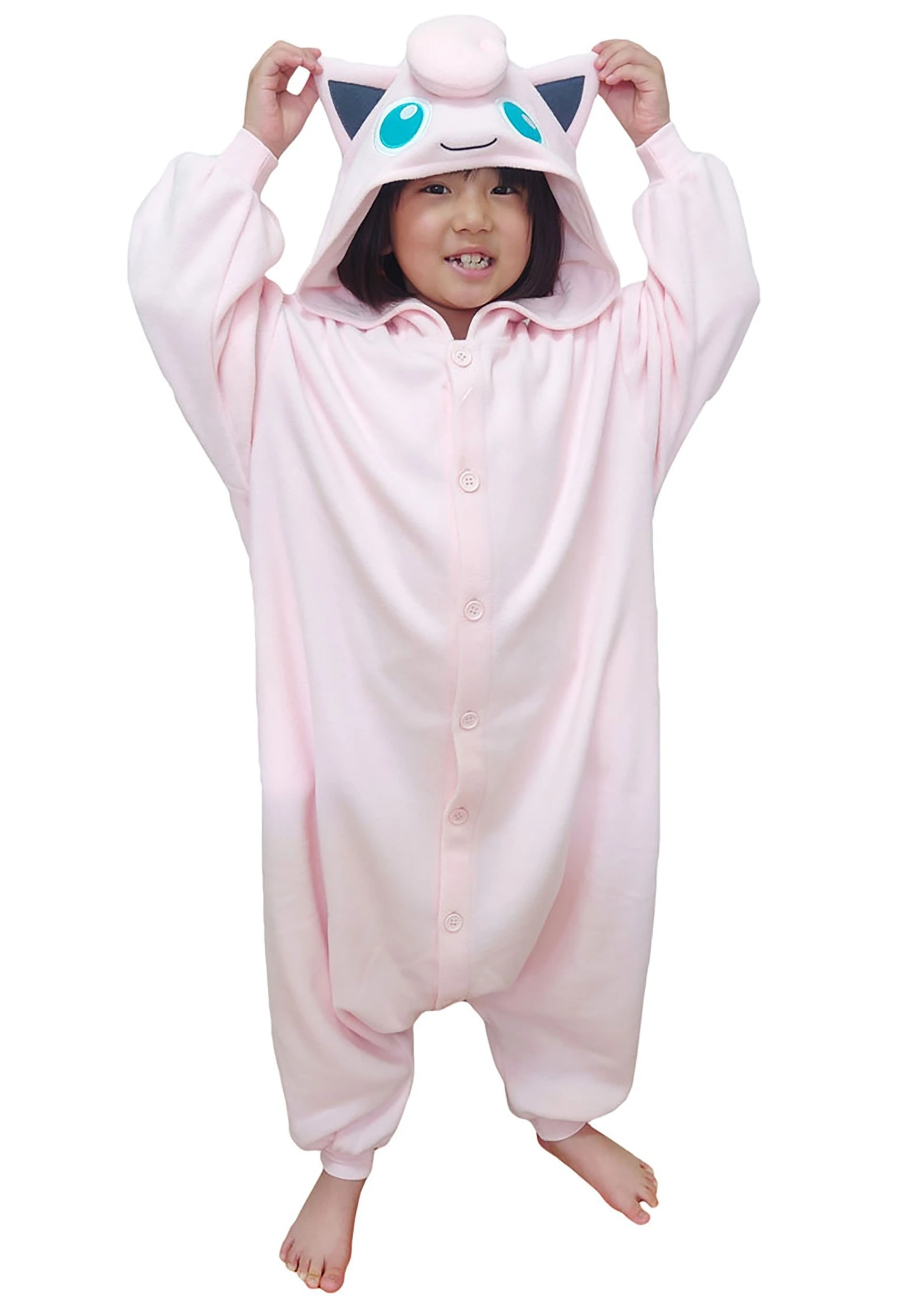 Sazac Pokémon Jigglypuff Kigurumi For Kids 3 Sazac Pokémon Jigglypuff Kigurumi For Kids