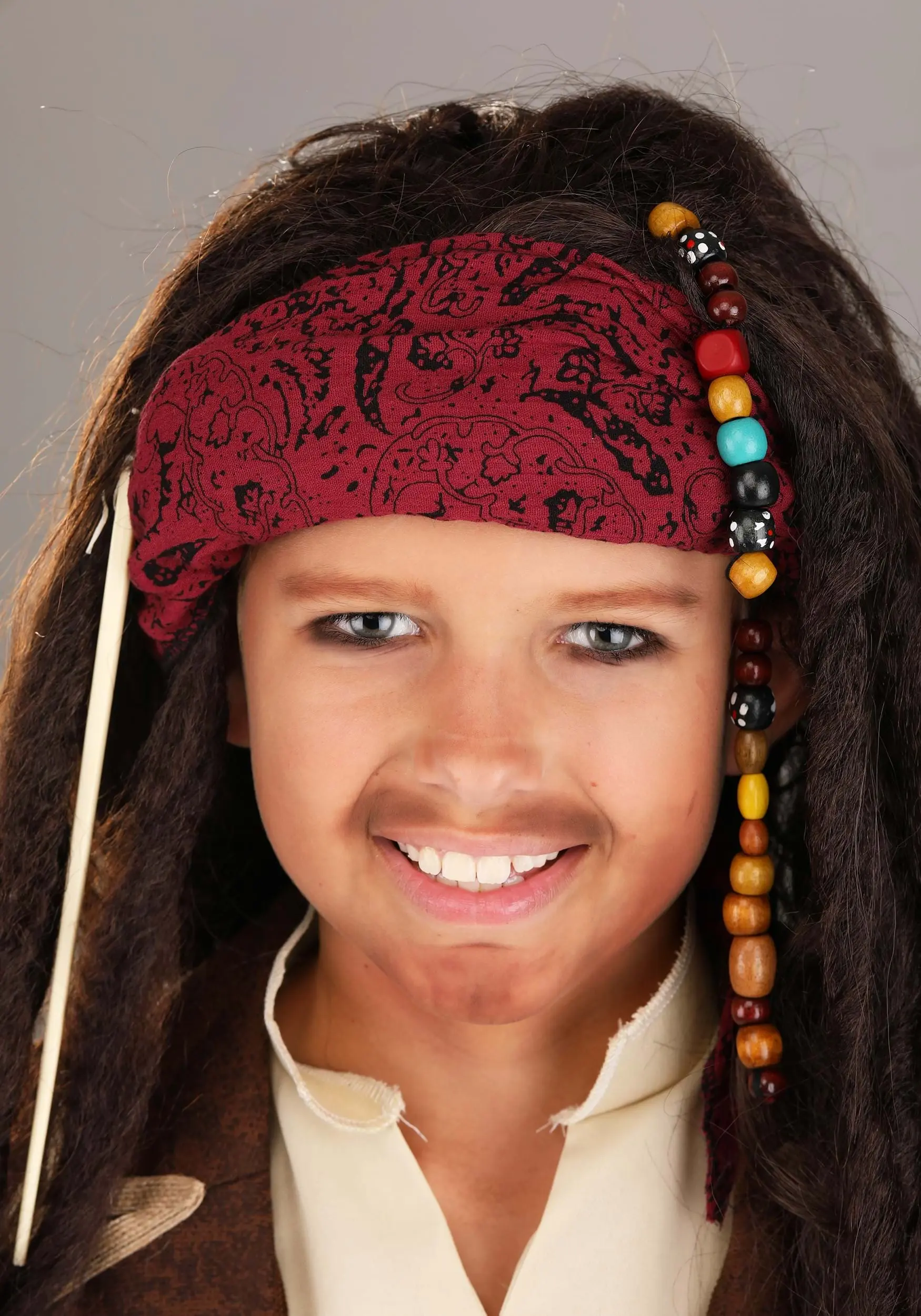 Partytime Wig Realistic Pirate Wig For Kids 4 Partytime Wig Realistic Pirate Wig For Kids - Image 2