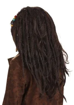 Partytime Wig Realistic Pirate Wig For Kids 11 Partytime Wig Realistic Pirate Wig For Kids -Video Game Costumes Shop kids realistic pirate wig alt 4