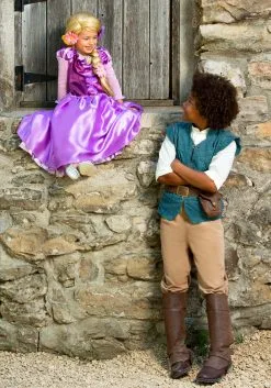 Fun Costumes Flynn Rider Costume For Kids From Disney's Tangled -Video Game Costumes Shop kids tangled flynn rider costume alt 7