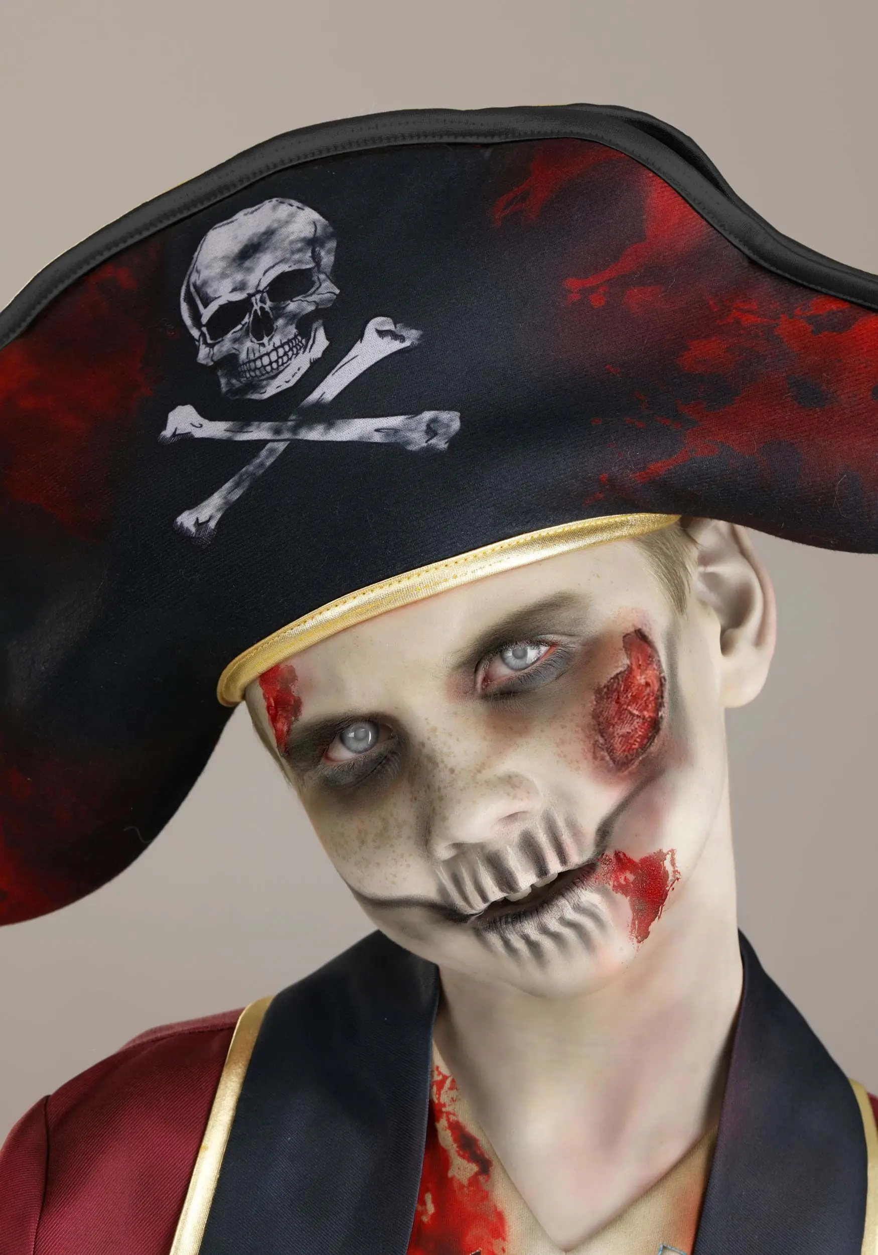 Fun Costumes Zombie Pirate Costume For Kids 5 Fun Costumes Zombie Pirate Costume For Kids - Image 3