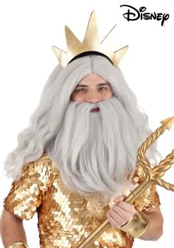 Partytime Wig Disney King Triton Beard And Wig Accessory Kit