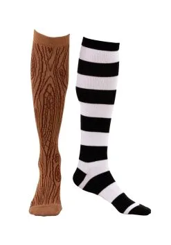 Elope Knee-High Mismatched Pirate Socks For Men