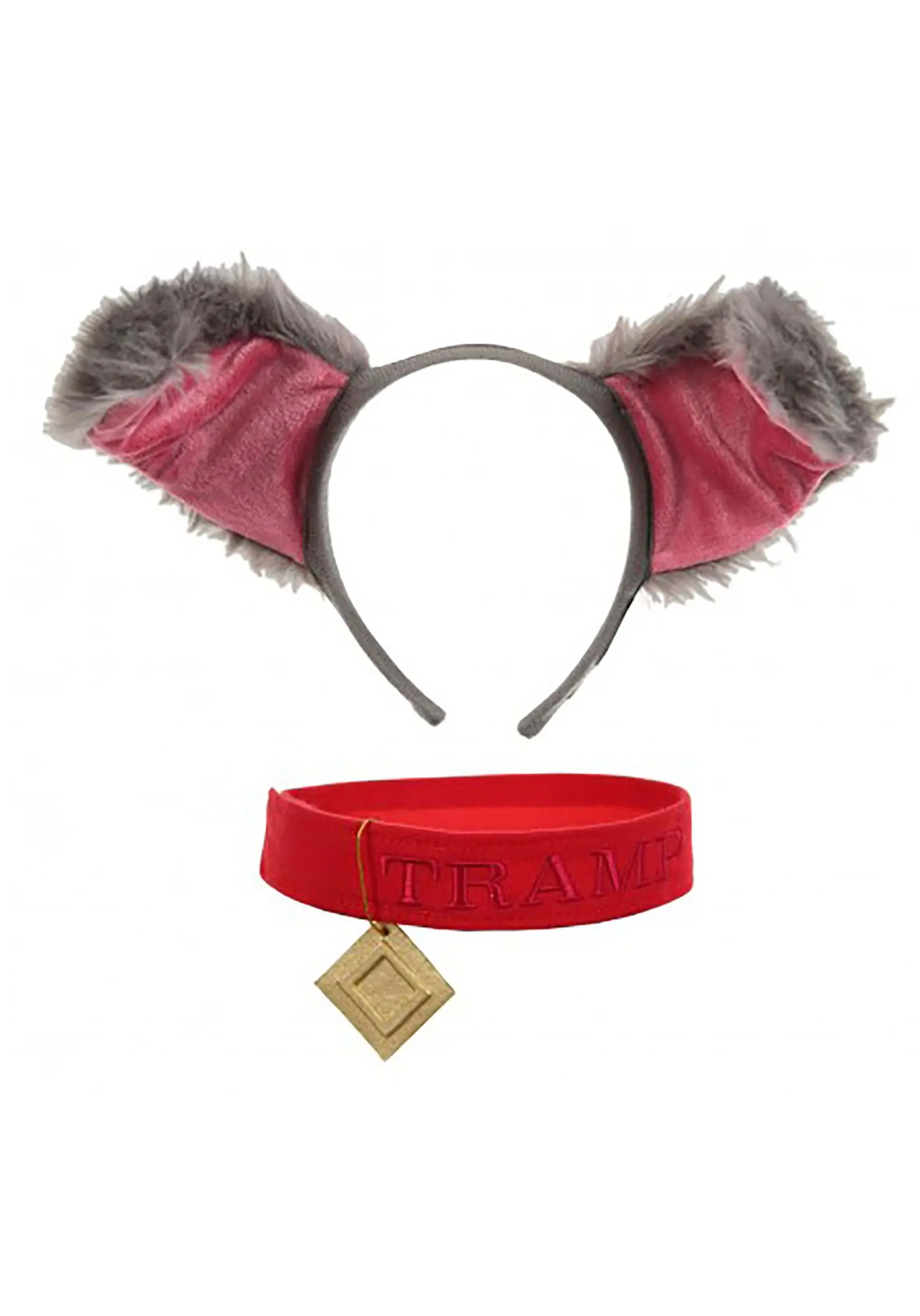 Elope Disney Lady & The Tramp Tramp Headband & Collar Kit 4 Elope Disney Lady & The Tramp Tramp Headband & Collar Kit - Image 2
