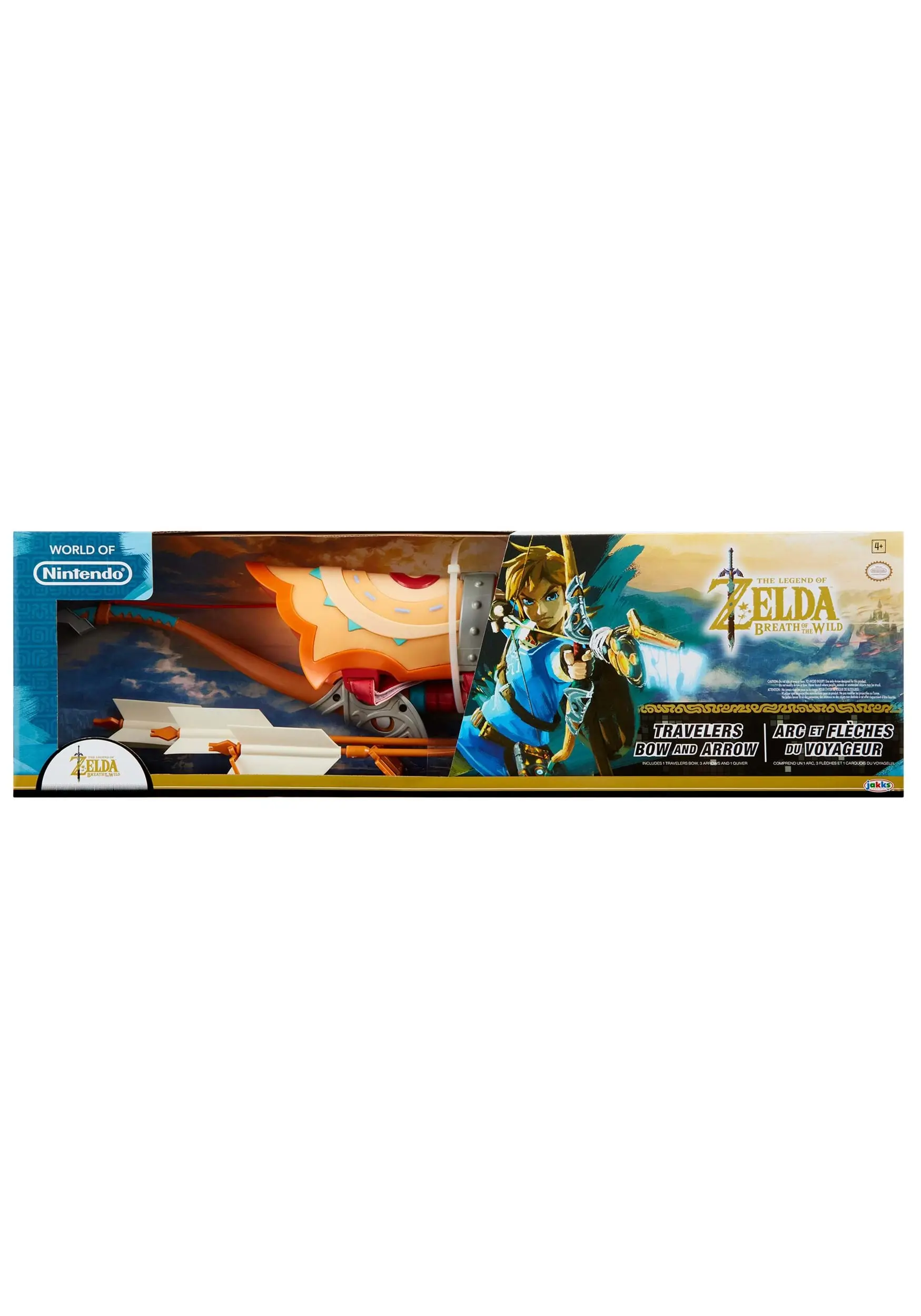 JAKKS PACIFIC Legend Of Zelda Breath Of The Wild Traveler's Bow & Arrow Accessory 6 JAKKS PACIFIC Legend Of Zelda Breath Of The Wild Traveler's Bow & Arrow Accessory - Image 4