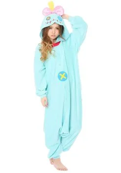 Sazac Lilo And Stitch Adult Scrump Adult Kigurumi Costume