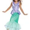 Disguise Little Mermaid Ariel Classic Costume For Girls 2 Disguise Little Mermaid Ariel Classic Costume For Girls -Video Game Costumes Shop little mermaid girls ariel classic costume