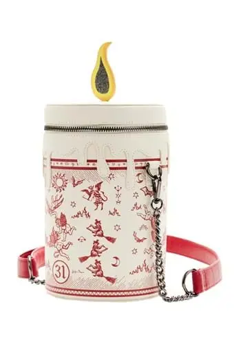 Disney Hocus Pocus Black Flame Loungefly Crossbody Bag 5 Disney Hocus Pocus Black Flame Loungefly Crossbody Bag - Image 3