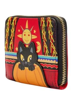 Loungefly Disney Hocus Pocus Dani Binx Ziparound Wallet -Video Game Costumes Shop loungefly disney hocus pocus dani binx ziparound w alt 1