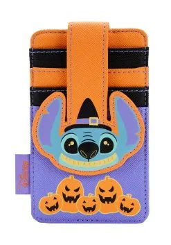 Loungefly Disney Lilo And Stitch Glow Halloween Candy Card Holder