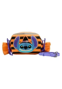 Lilo And Stitch Disney Loungefly Striped Halloween Bag