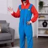 MJC International Unisex Microfleece Mario Union Suit