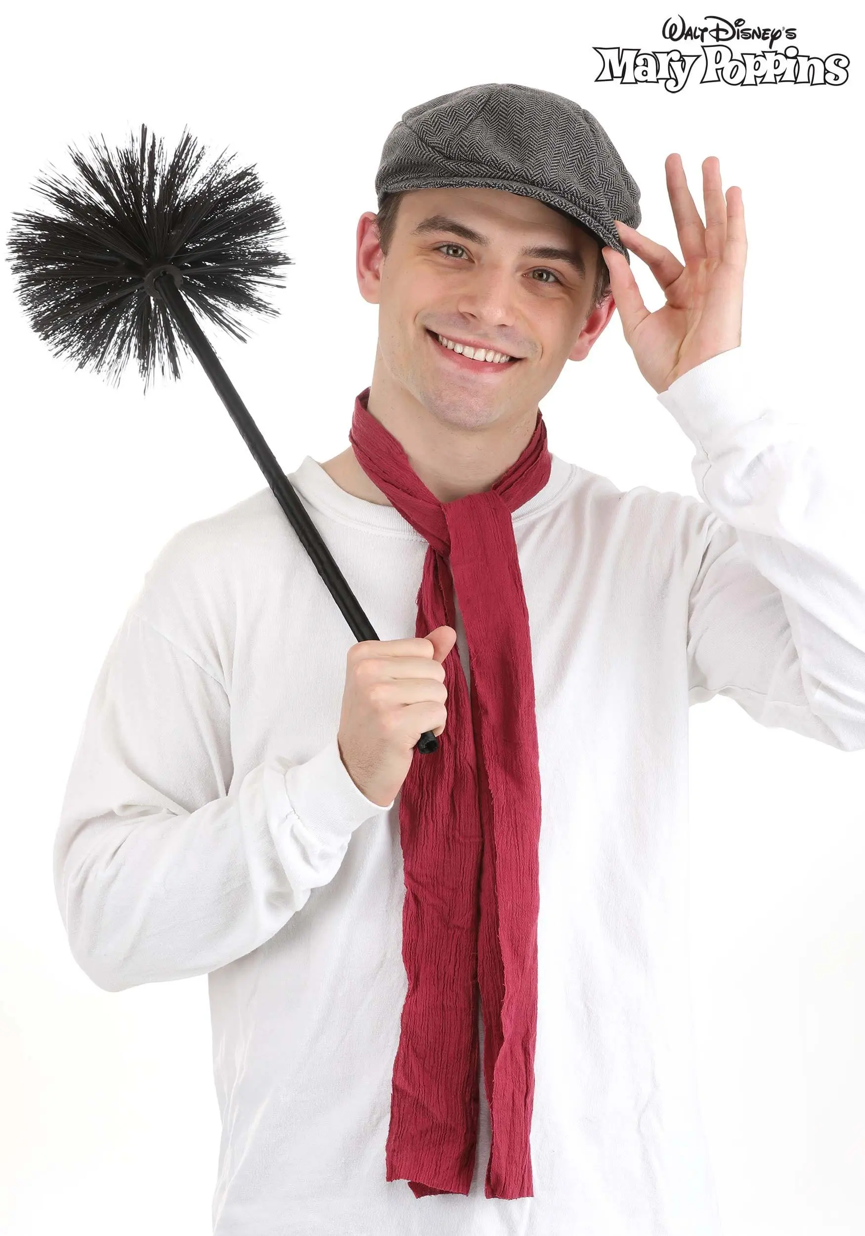 Yao Hats Mary Poppins Bert Hat, Scarf & Brush Accessory Kit 3 Yao Hats Mary Poppins Bert Hat, Scarf & Brush Accessory Kit