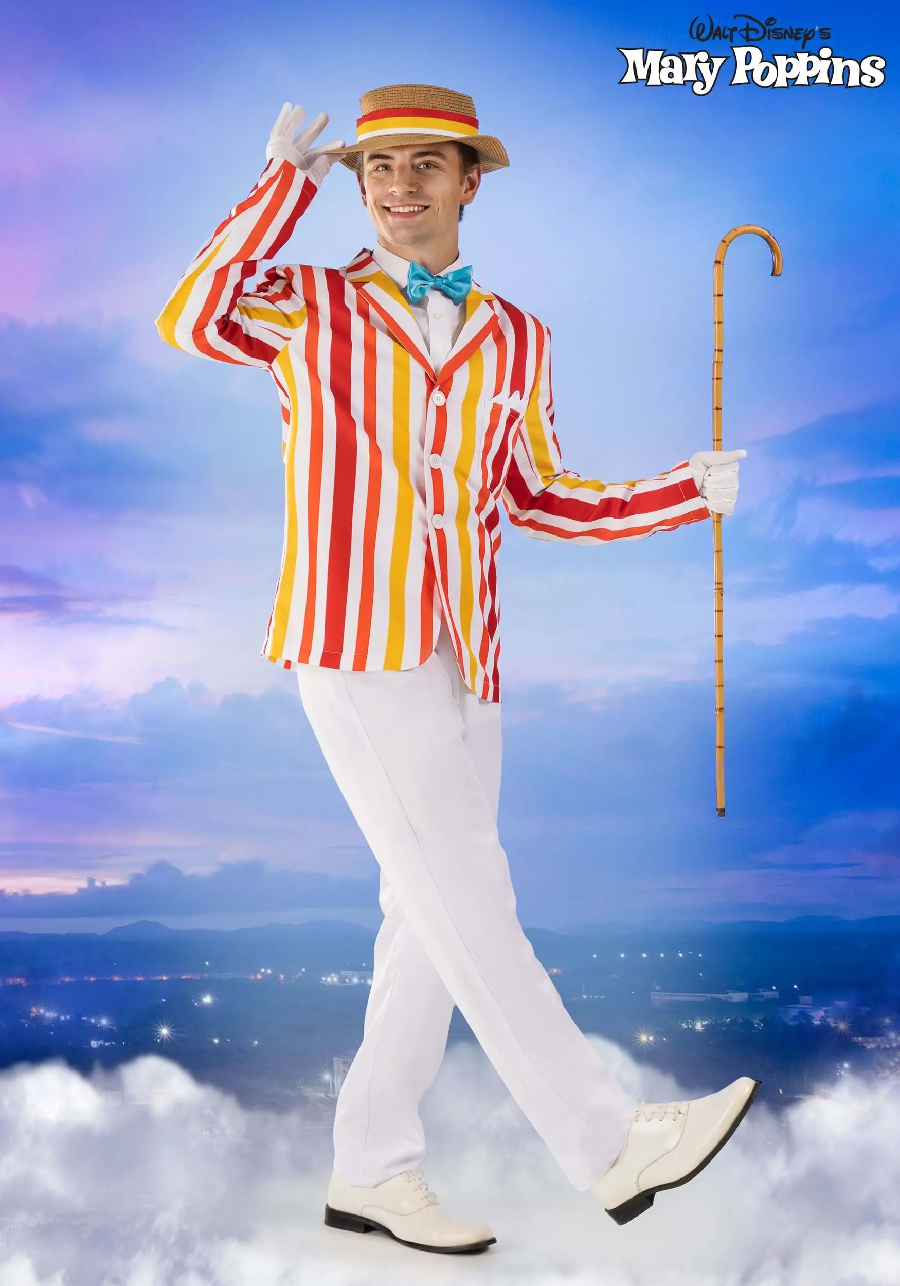 Fun Costumes Mary Poppins Bert Jacket Costume For Men 3 Fun Costumes Mary Poppins Bert Jacket Costume For Men