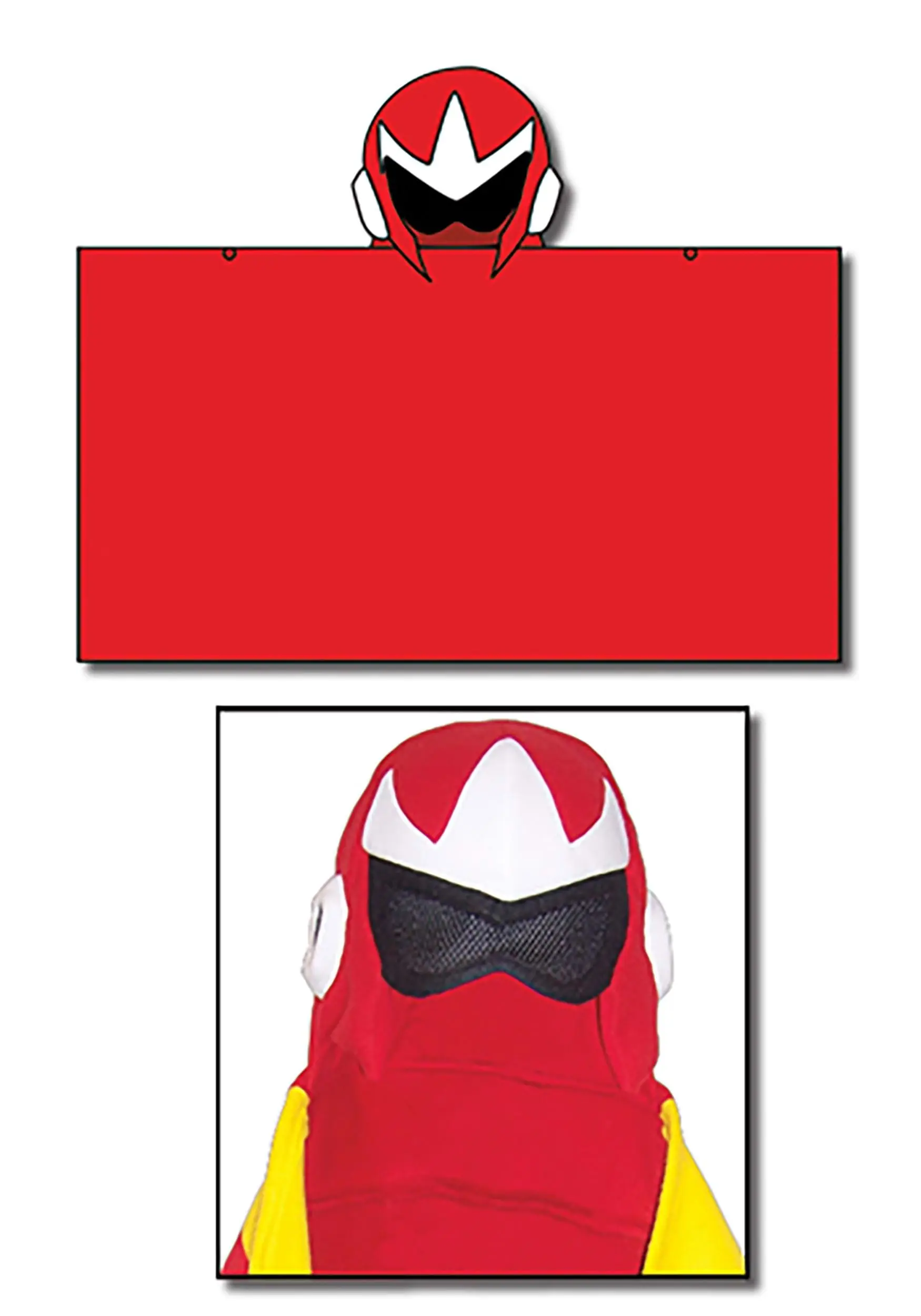 GE Animation Mega Man - Proto Man Hooded Throw Blanket 3 GE Animation Mega Man - Proto Man Hooded Throw Blanket