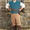 Fun Costumes Flynn Rider Costume For Plus Size Men From Disney's Tangled 1 Fun Costumes Flynn Rider Costume For Plus Size Men From Disney's Tangled -Video Game Costumes Shop mens plus size tangled flynn rider costume