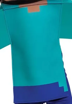 Disguise Minecraft Child Adaptive Steve Costume -Video Game Costumes Shop minecraft child adaptive steve costume alt 5