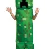 Disguise Minecraft Kid's Creeper Inflatable Costume -Video Game Costumes Shop minecraft child creeper inflatable costume update