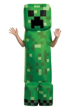 Disguise Minecraft Kid's Creeper Inflatable Costume
