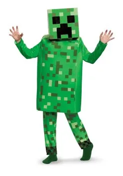 Disguise Minecraft Creeper Deluxe Kid's Costume