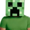 Disguise Adult Minecraft Creeper Mask 1 Disguise Adult Minecraft Creeper Mask -Video Game Costumes Shop minecraft creeper mask main1