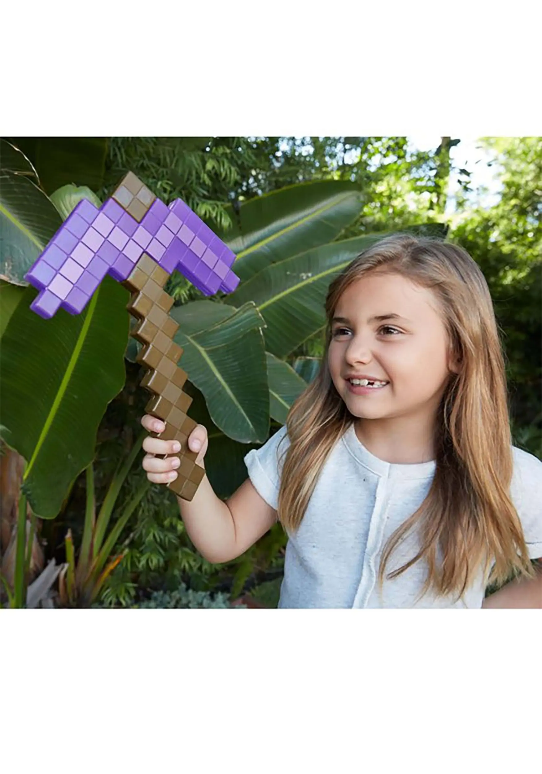 MATTEL Minecraft Enchanted Pickaxe Toy Accessory 4 MATTEL Minecraft Enchanted Pickaxe Toy Accessory - Image 2
