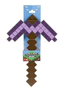 MATTEL Minecraft Enchanted Pickaxe Toy Accessory 9 MATTEL Minecraft Enchanted Pickaxe Toy Accessory -Video Game Costumes Shop minecraft enchanted pickaxe alt 3