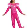 Disguise Girl's Minecraft Classic Pink Armor Costume -Video Game Costumes Shop minecraft girls classic pink armor costume