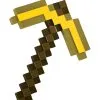 Disguise Gold Minecraft Pickaxe Tool Accessory -Video Game Costumes Shop minecraft gold pickaxe tool accessory main1
