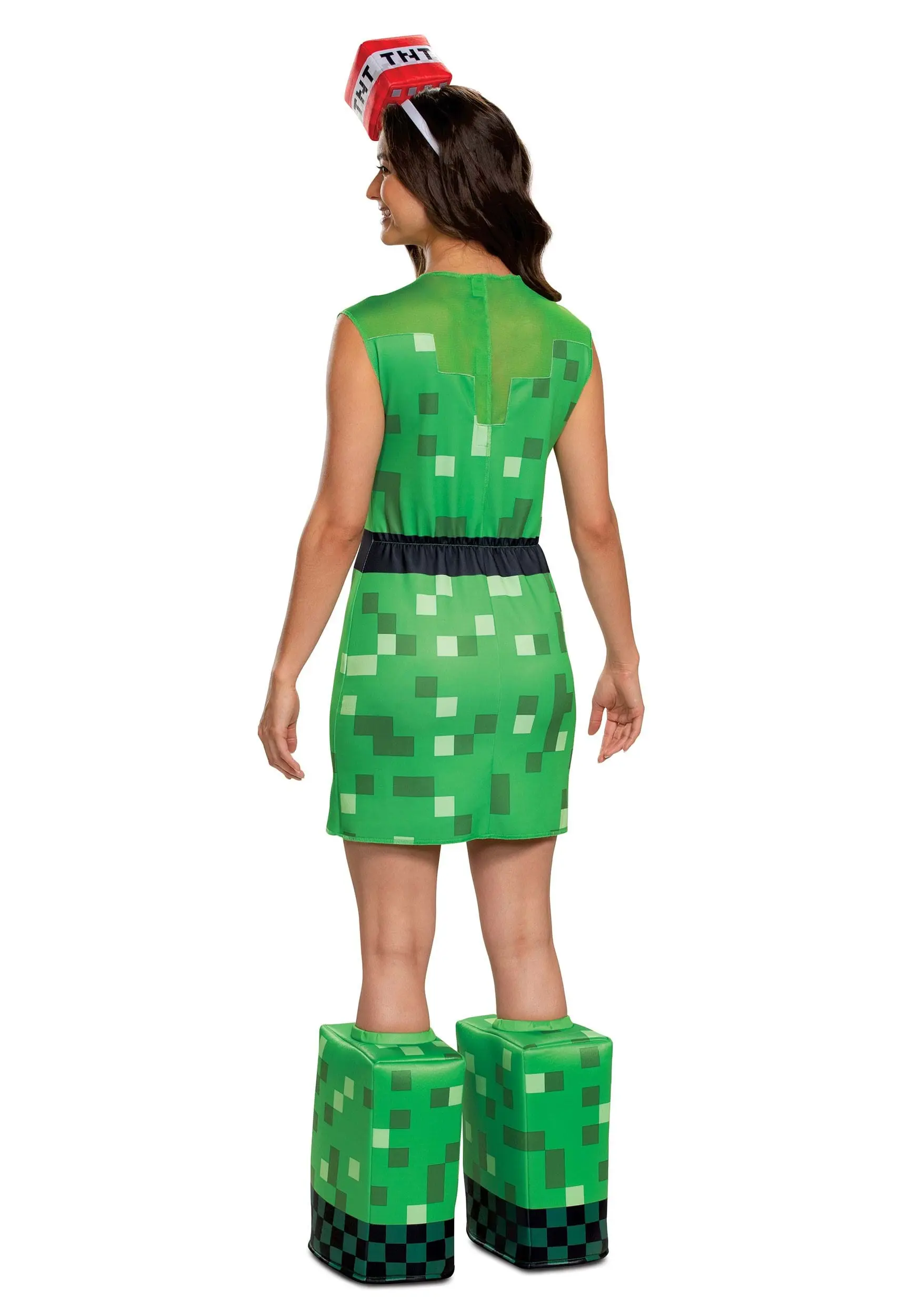 Disguise Minecraft Women's Creeper Costume 4 Disguise Minecraft Women's Creeper Costume - Image 2
