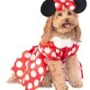 Rubies Costume Co. Inc Minnie Mouse Dog Costume -Video Game Costumes Shop minnie mouse dog costume