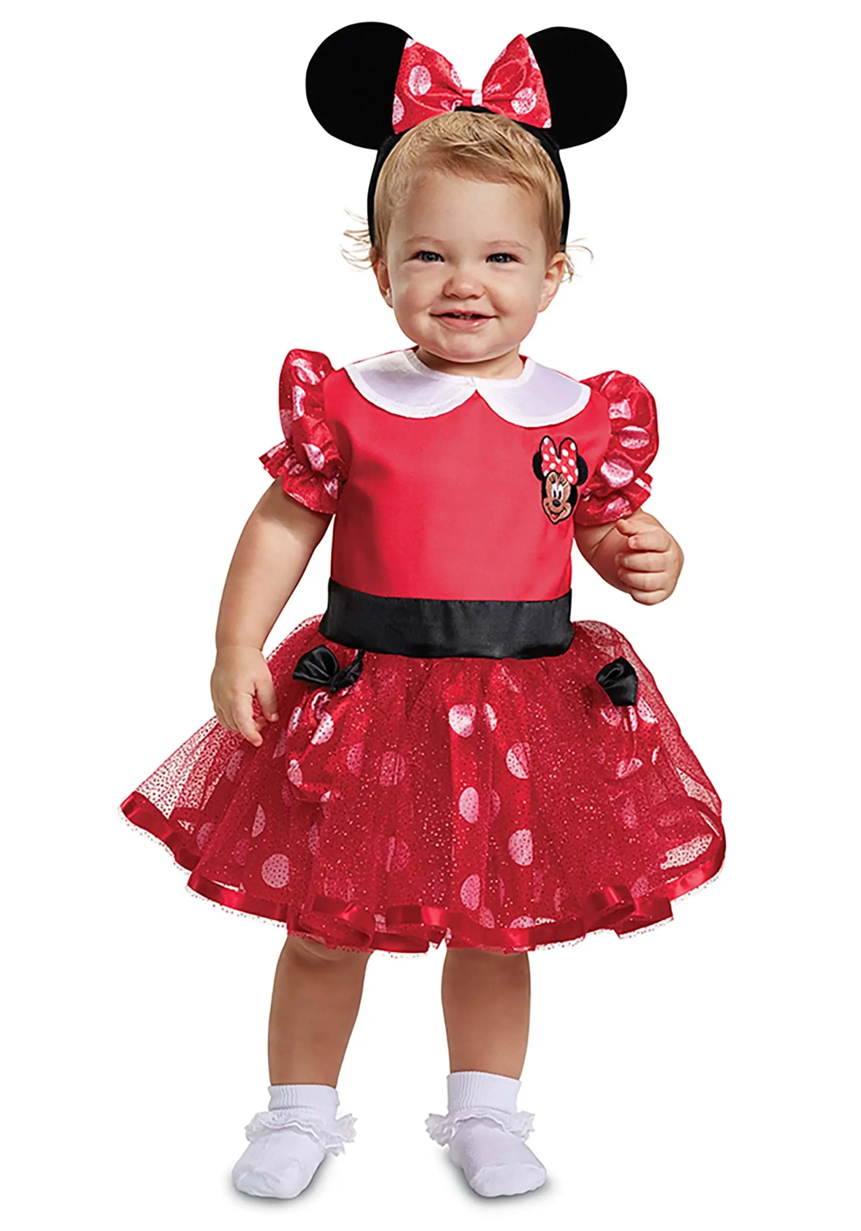 Disguise Disney Minnie Mouse Infant/Toddler Costume 4 Disguise Disney Minnie Mouse Infant/Toddler Costume - Image 2
