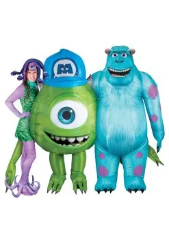 Disguise Limited Monsters Inc Sulley Inflatable Costume For Adults -Video Game Costumes Shop monsters inc adult sulley inflatable costume alt 3