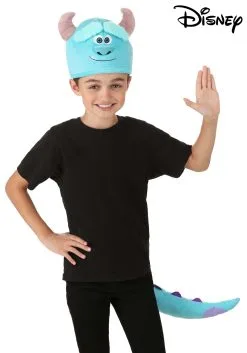 Elope Disney Monsters Inc Sulley Soft Costume Hat And Tail Kit For Kids