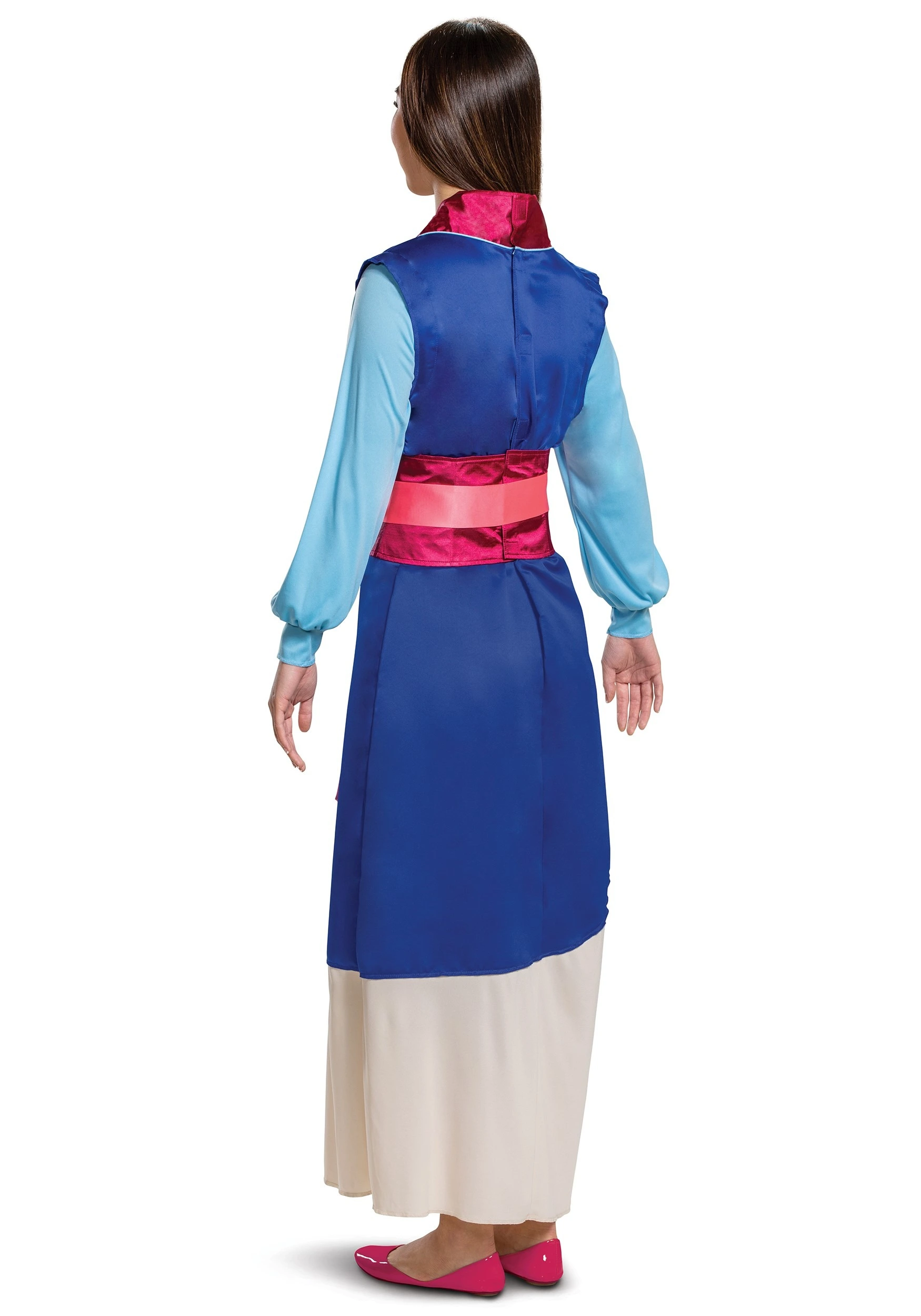 Disguise Limited Women's Mulan Blue Dress Costume 4 Disguise Limited Women's Mulan Blue Dress Costume - Image 2