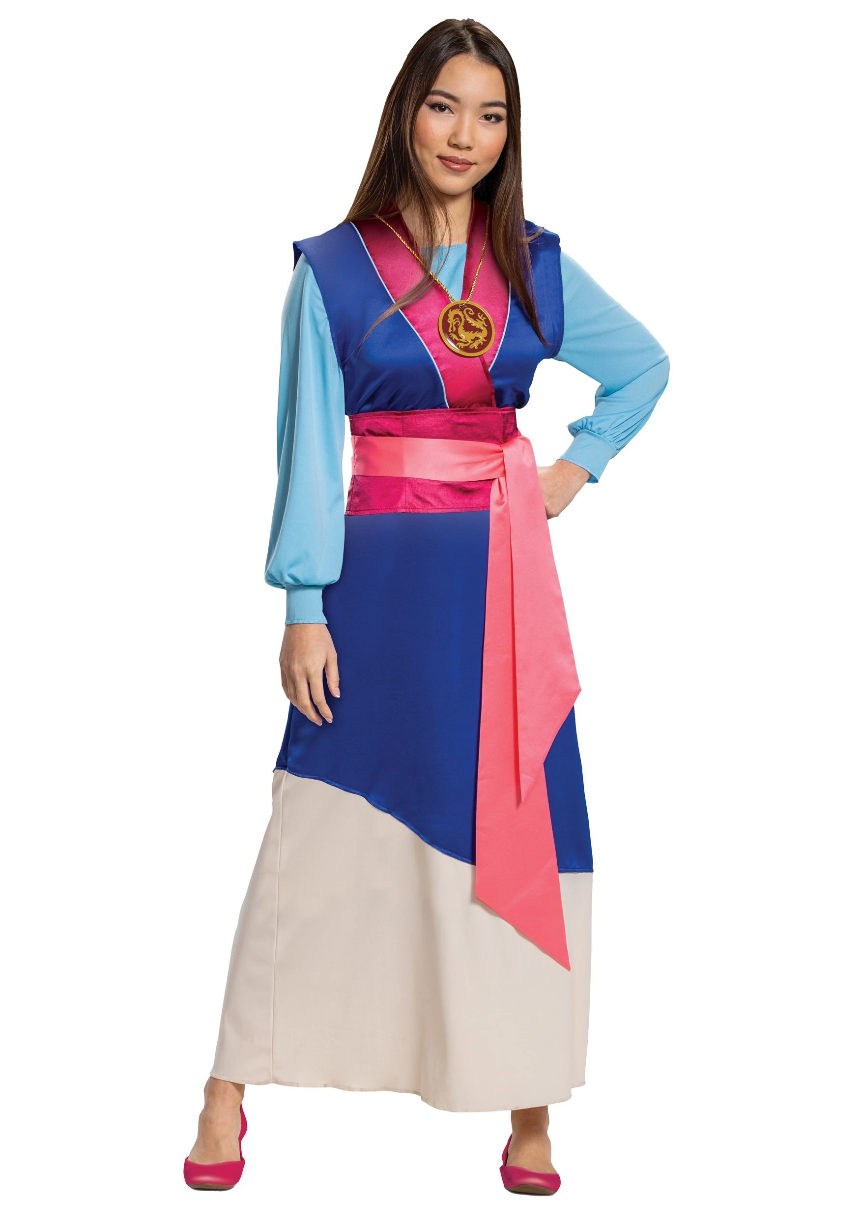Disguise Limited Women's Mulan Blue Dress Costume 3 Disguise Limited Women's Mulan Blue Dress Costume