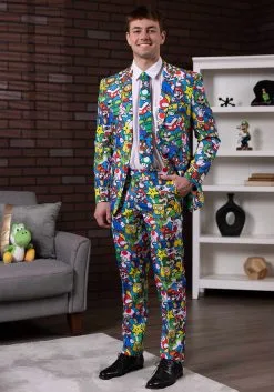 Opposuits Opposuit Super Mario Men's Suit