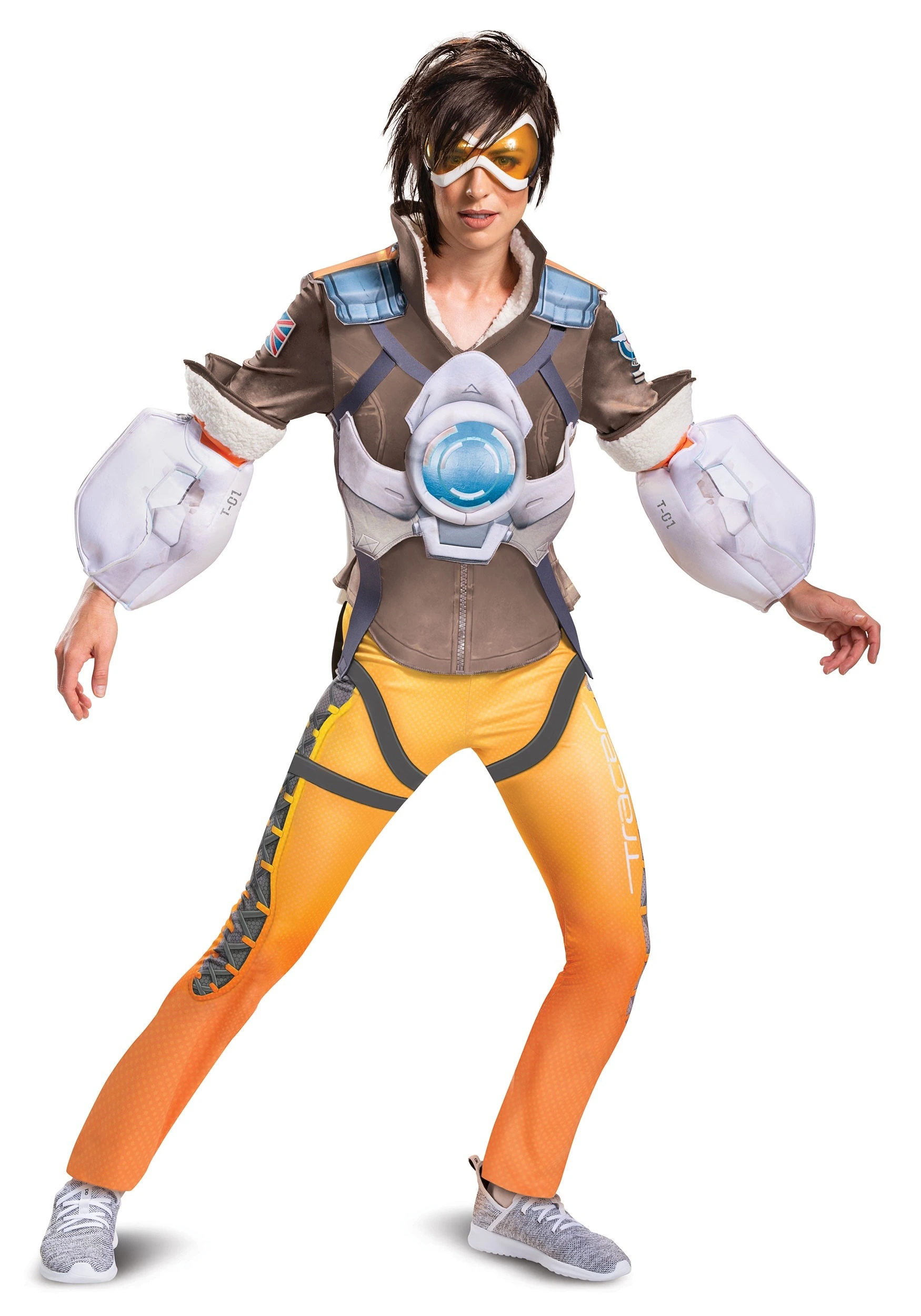 Disguise Overwatch Women's Tracer Deluxe Costume 3 Disguise Overwatch Women's Tracer Deluxe Costume