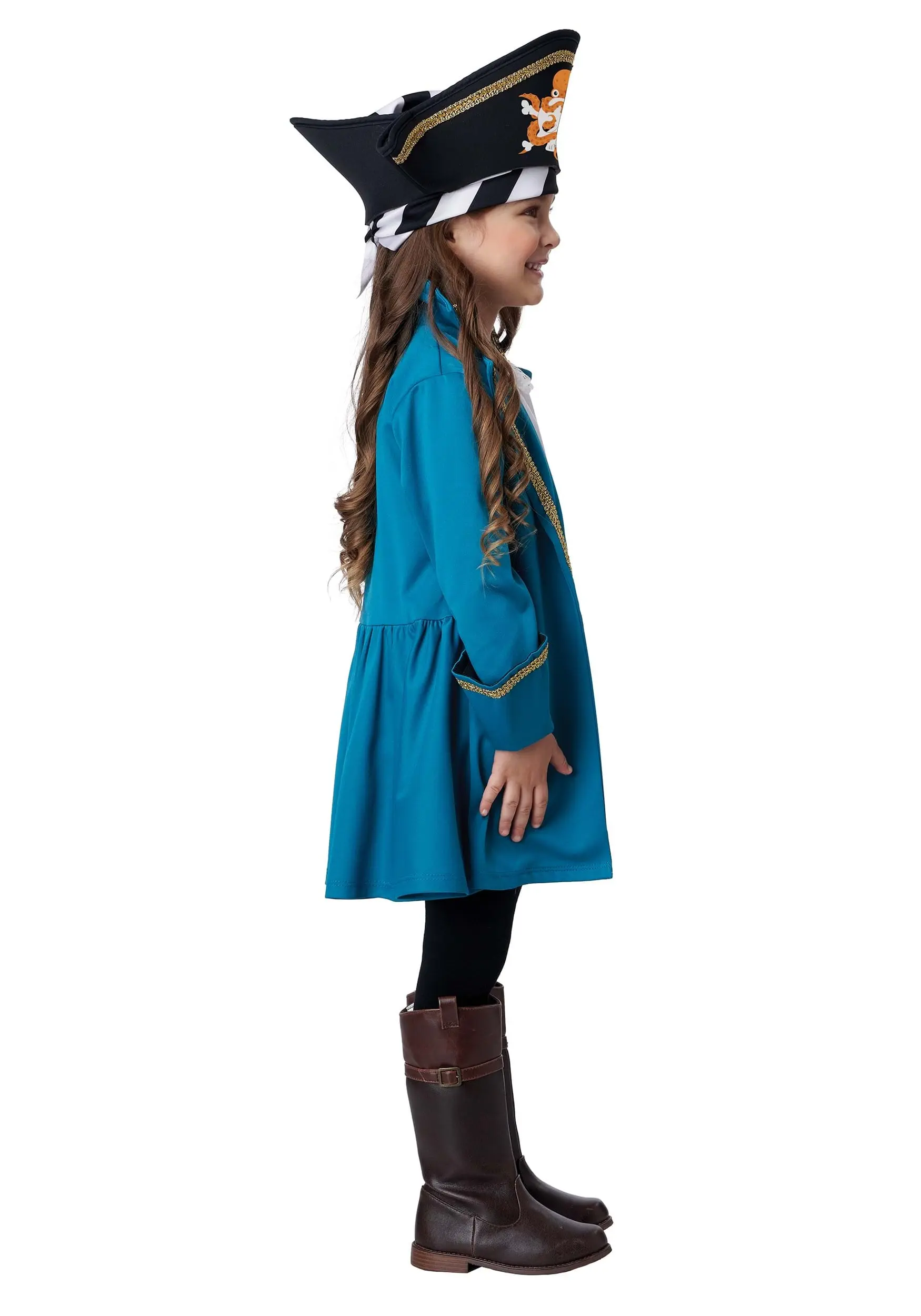 California Costume Collection Girl's Petite Pirate Toddler Costume 5 California Costume Collection Girl's Petite Pirate Toddler Costume - Image 3
