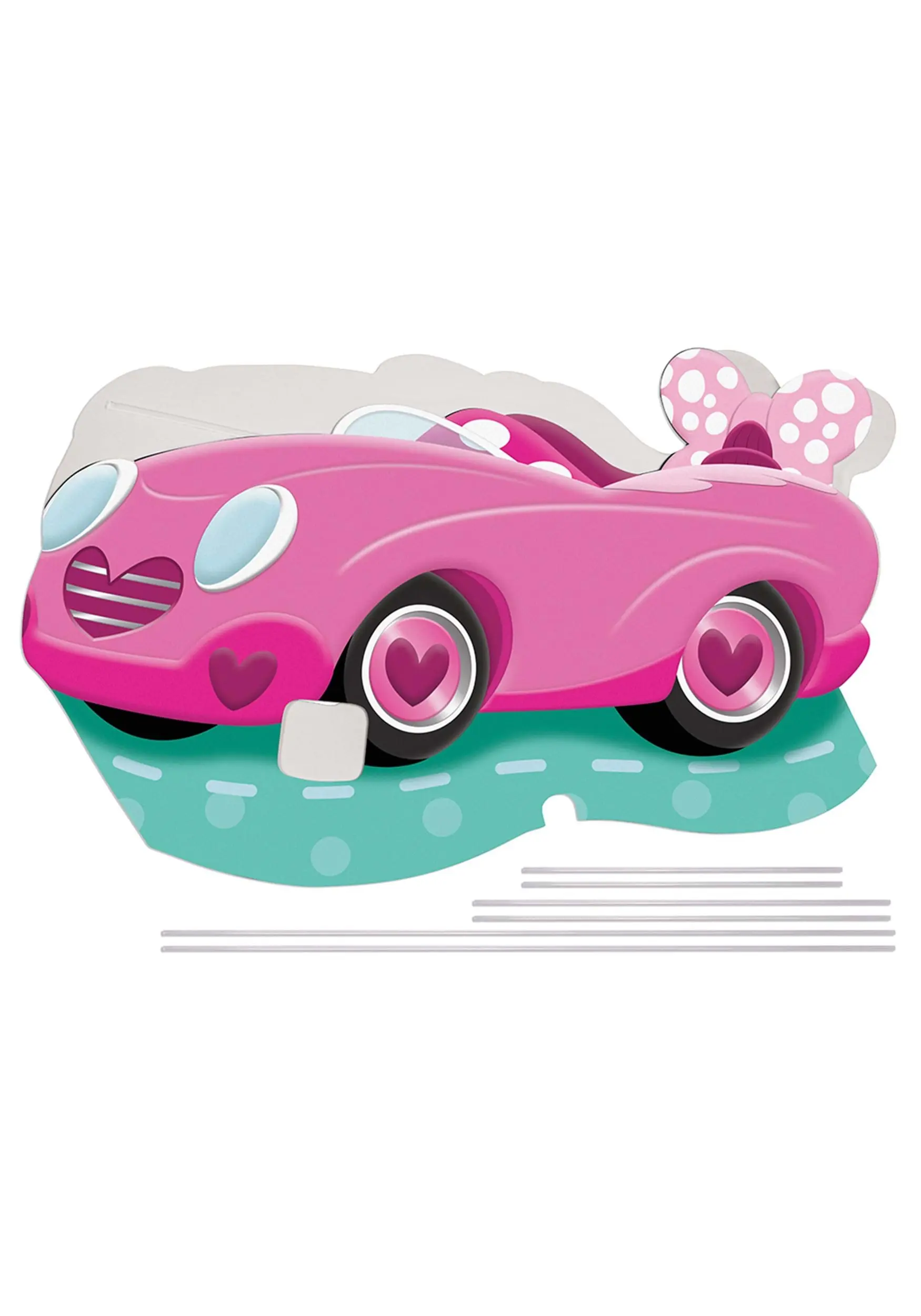 Disguise Adaptive Pink Minnie Wheelchair Cover Costume 4 Disguise Adaptive Pink Minnie Wheelchair Cover Costume - Image 2