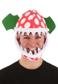 Elope Jawesome Piranha Plant Costume Hat 13 Elope Jawesome Piranha Plant Costume Hat -Video Game Costumes Shop piranha plant jawesome hat alt 5
