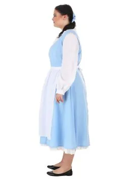 Fun Costumes Belle Blue Dress Costume For Plus Size Women From Disney's Beauty And The Beast -Video Game Costumes Shop plus size beauty and the beast belle blue dress alt 6