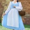 Fun Costumes Belle Blue Dress Costume For Plus Size Women From Disney's Beauty And The Beast 2 Fun Costumes Belle Blue Dress Costume For Plus Size Women From Disney's Beauty And The Beast -Video Game Costumes Shop plus size beauty and the beast belle blue dress costume 2