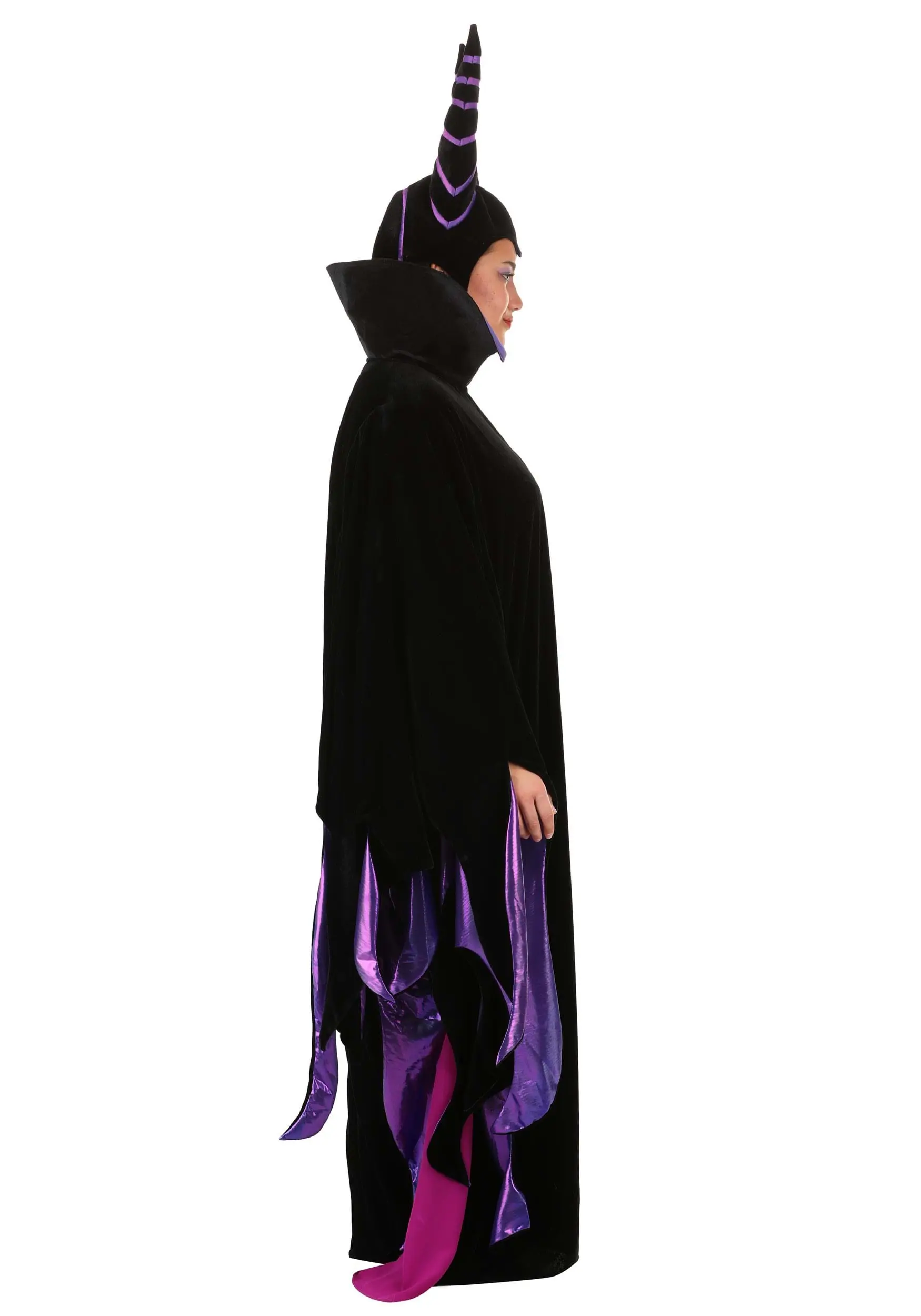 Fun Costumes Plus Size Classic Disney Maleficent Costume For Adults 12 Fun Costumes Plus Size Classic Disney Maleficent Costume For Adults - Image 10