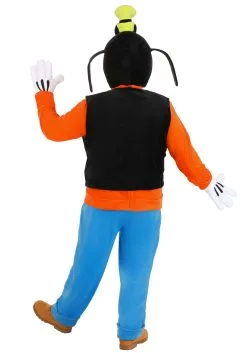 Fun Costumes Disney Plus Size Deluxe Goofy Costume For Adults -Video Game Costumes Shop plus size deluxe goofy costume alt 3