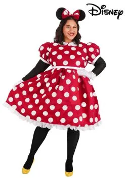 Fun Costumes Disney Plus Size Deluxe Minnie Mouse Adult Costume 11 Fun Costumes Disney Plus Size Deluxe Minnie Mouse Adult Costume -Video Game Costumes Shop plus size deluxe minnie mouse costume alt 4