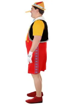 Fun Costumes Adult Plus Size Deluxe Disney Pinocchio Costume 8 Fun Costumes Adult Plus Size Deluxe Disney Pinocchio Costume -Video Game Costumes Shop plus size deluxe pinocchio costume alt 2