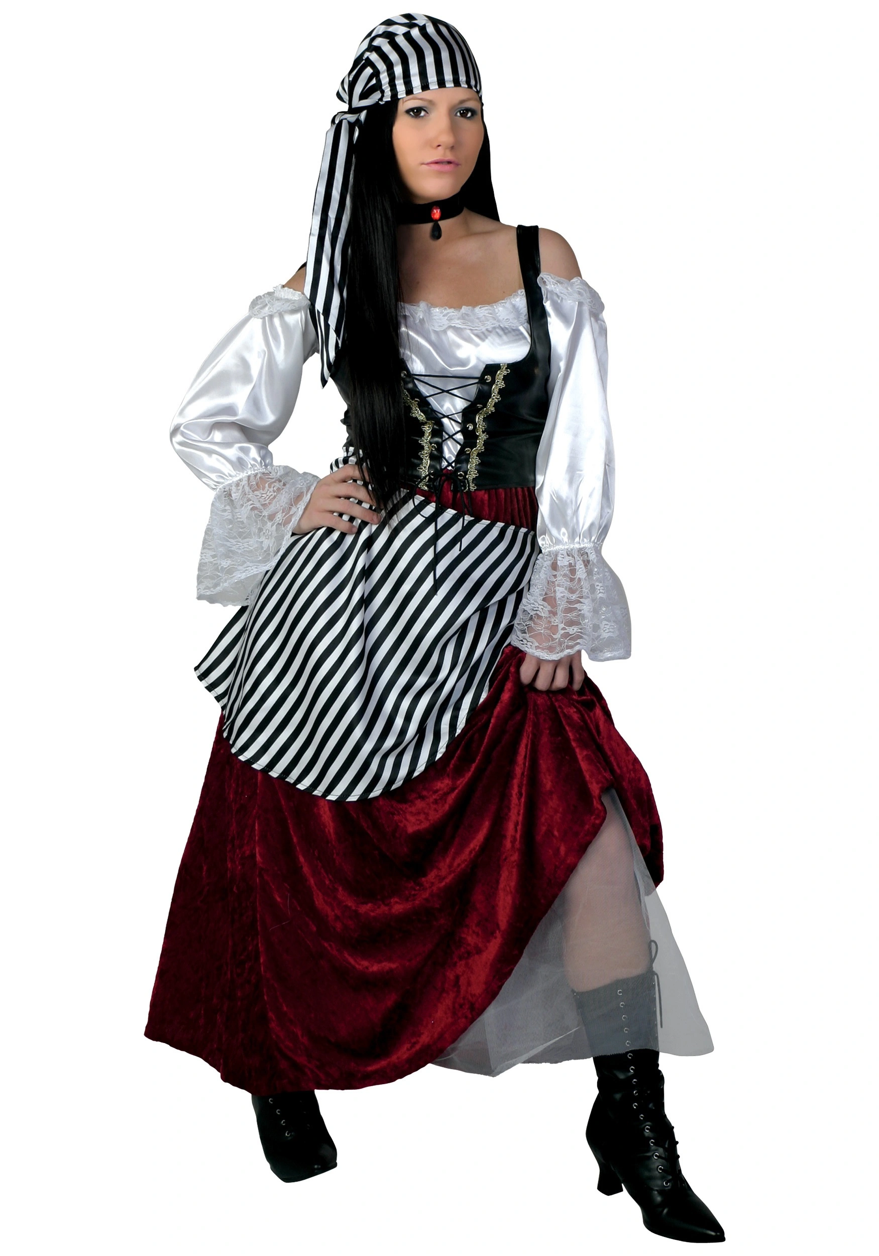 Fun Costumes Plus Size Deluxe Pirate Wench Costume 3 Fun Costumes Plus Size Deluxe Pirate Wench Costume