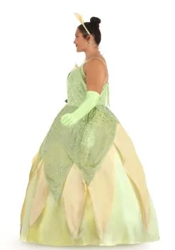 Armada Disney Princess And The Frog Women's Plus Size Deluxe Tiana Costume 17 Armada Disney Princess And The Frog Women's Plus Size Deluxe Tiana Costume -Video Game Costumes Shop plus size deluxe tiana costume alt 6
