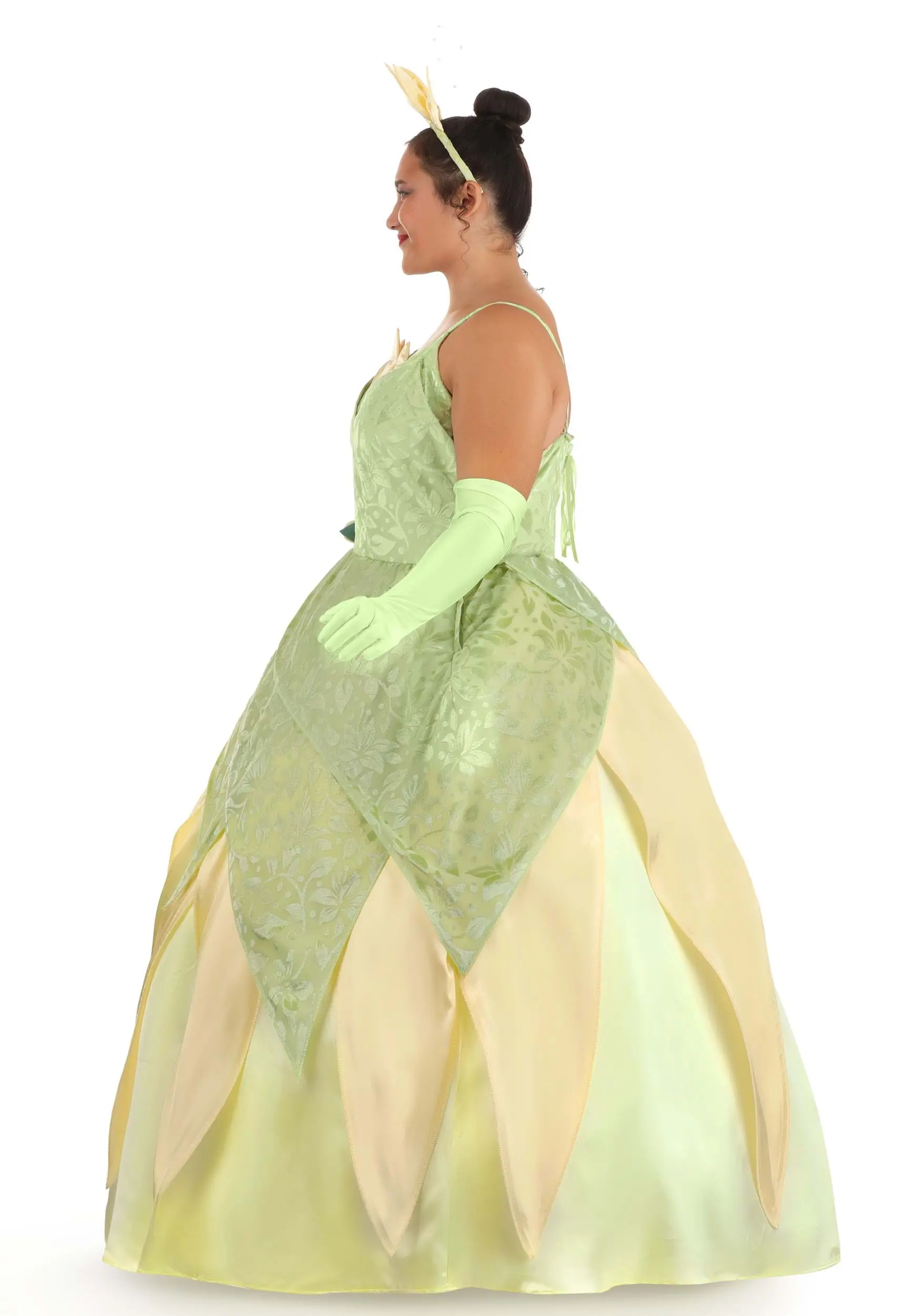 Armada Disney Princess And The Frog Women's Plus Size Deluxe Tiana Costume 9 Armada Disney Princess And The Frog Women's Plus Size Deluxe Tiana Costume - Image 7
